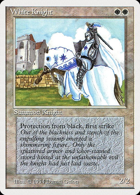 White Knight from Summer Magic / Edgar