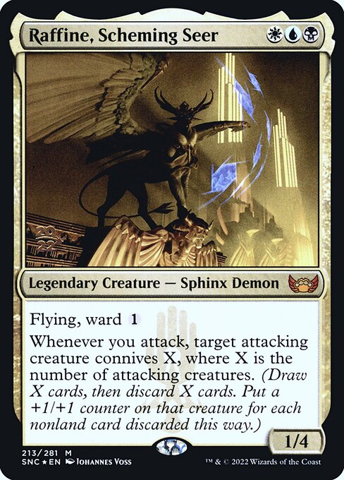 Raffine, Scheming Seer highlighted card art