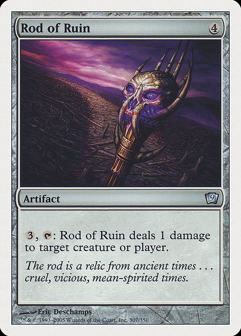 Rod of Ruin from Ninth Edition