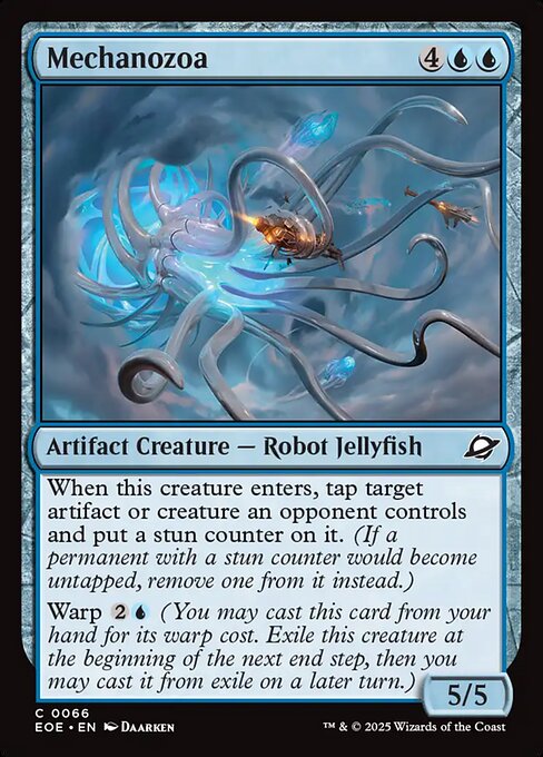 Mechanozoa highlighted card art