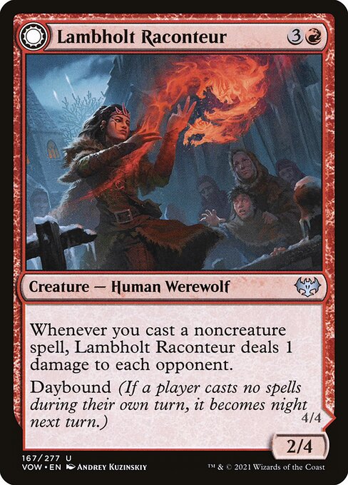Lambholt Raconteur // Lambholt Ravager from Innistrad: Crimson Vow