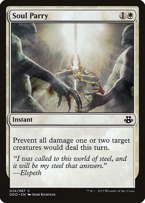 Soul Parry from Duel Decks: Elspeth vs. Kiora