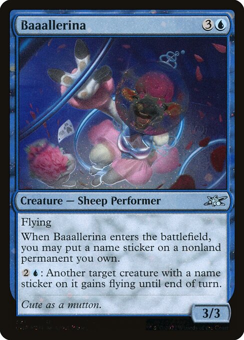 Baaallerina highlighted card art