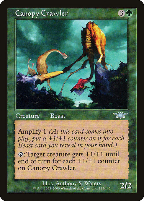 Canopy Crawler highlighted card art