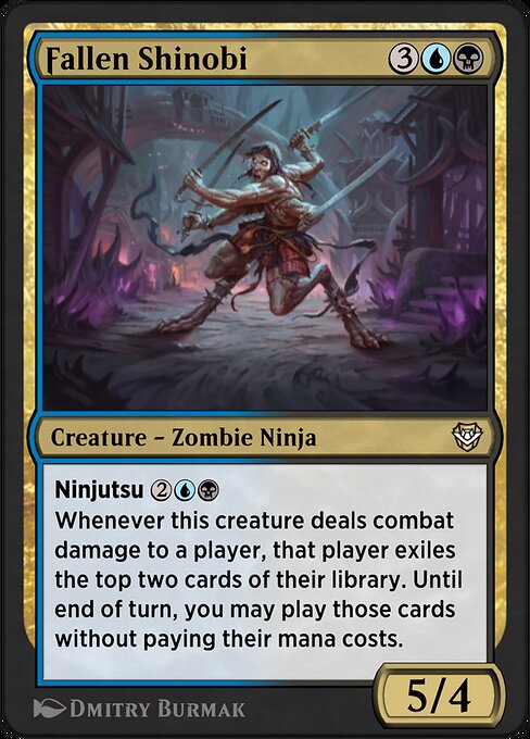 Fallen Shinobi highlighted card art