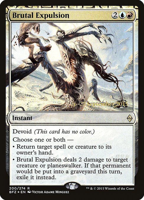 Brutal Expulsion highlighted card art