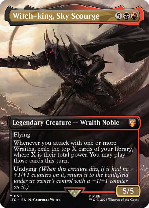 Witch-king, Sky Scourge highlighted card art