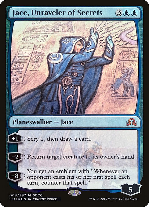 Jace, Unraveler of Secrets from San Diego Comic-Con 2017