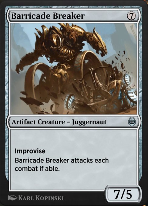 Barricade Breaker highlighted card art