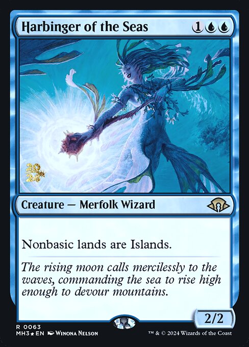 Harbinger of the Seas from Modern Horizons 3 Promos