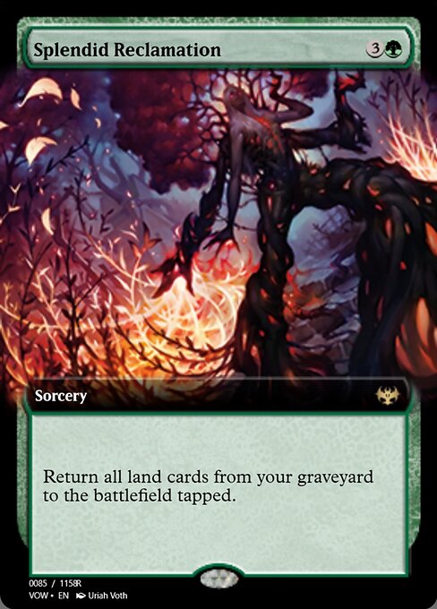 Splendid Reclamation highlighted card art