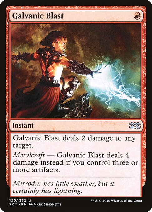 Galvanic Blast from Double Masters