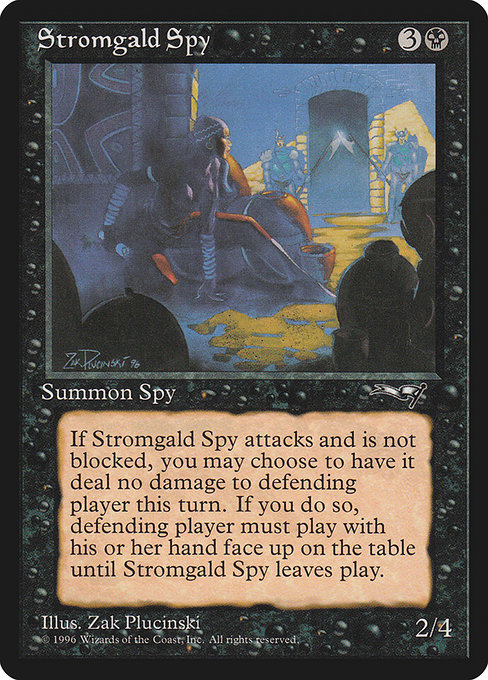 Stromgald Spy highlighted card art