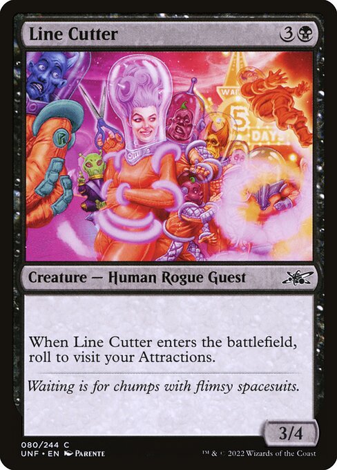 Line Cutter highlighted card art