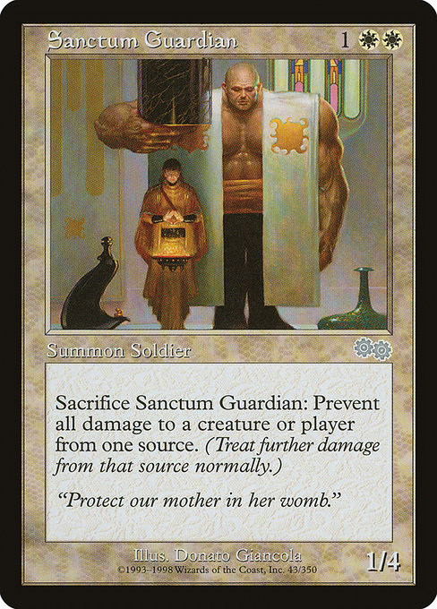 Sanctum Guardian from Urza's Saga