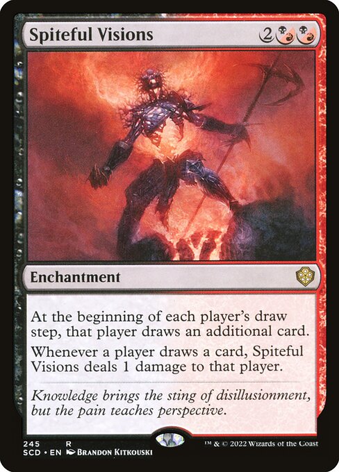 Spiteful Visions from Starter Commander Decks
