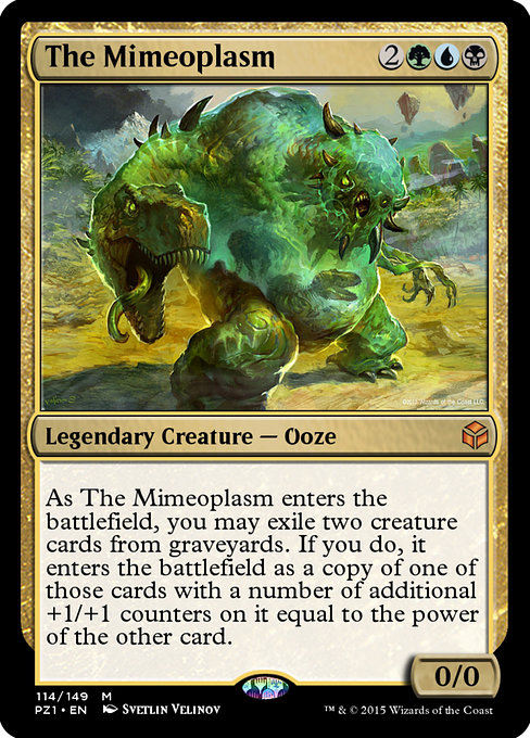 The Mimeoplasm from Legendary Cube Prize Pack