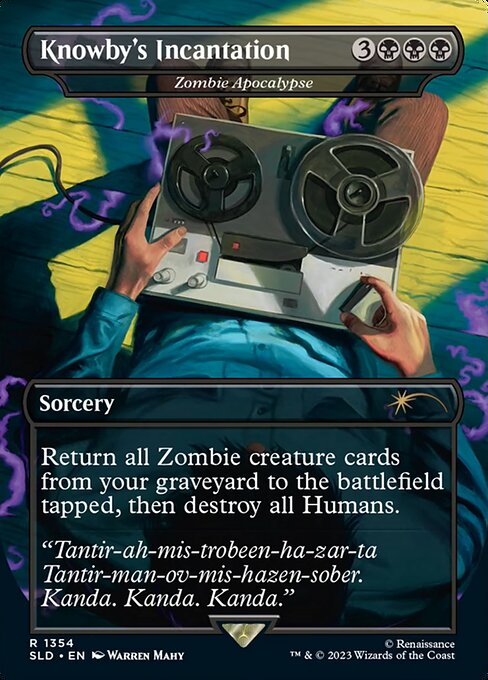 Zombie Apocalypse highlighted card art