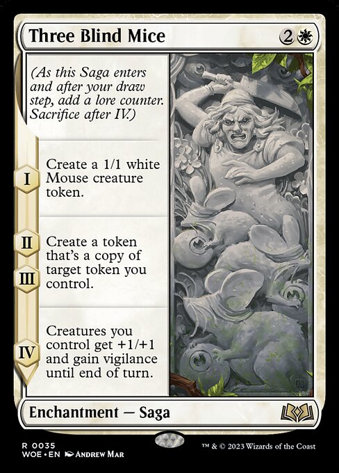 Three Blind Mice highlighted card art