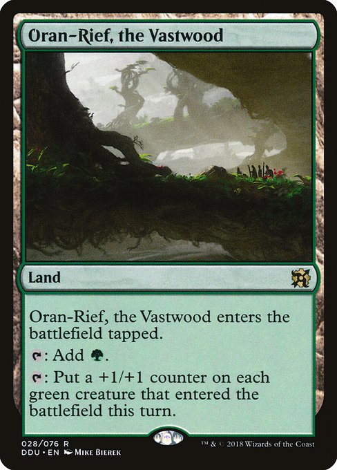 Oran-Rief, the Vastwood from Duel Decks: Elves vs. Inventors