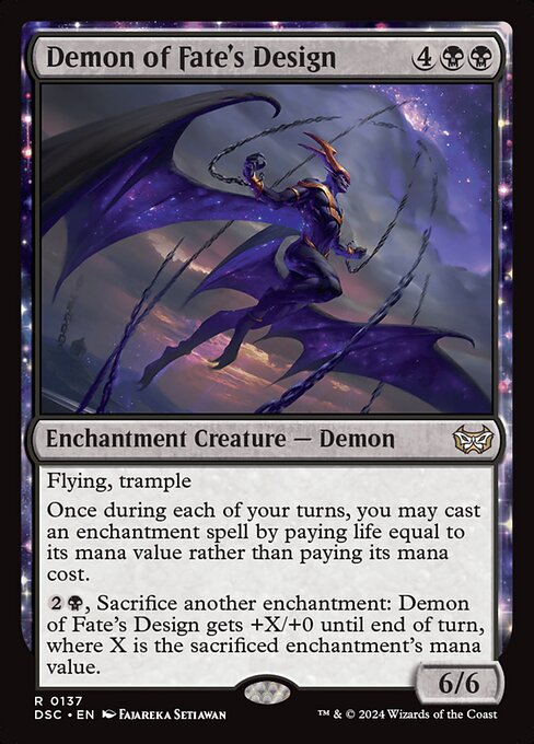 Demon of Fate's Design highlighted card art