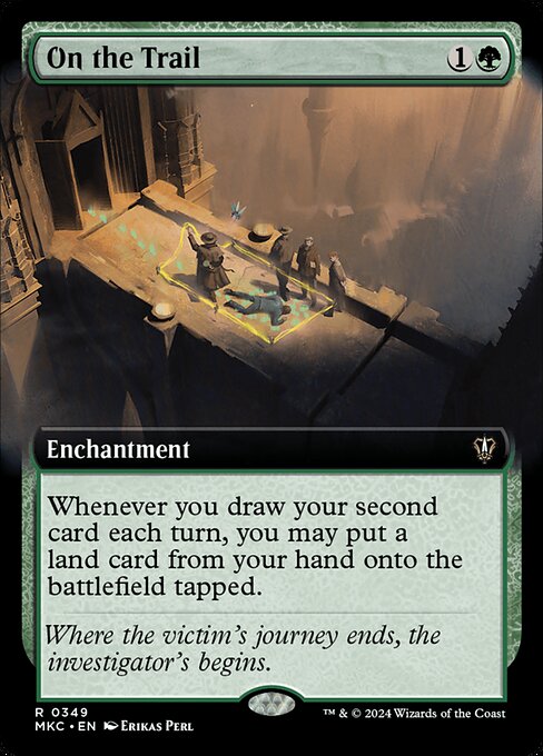 On the Trail highlighted card art