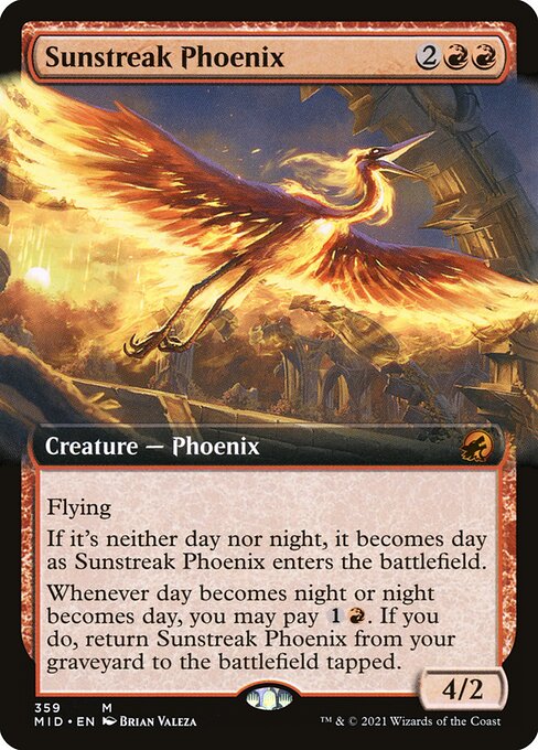 Sunstreak Phoenix from Innistrad: Midnight Hunt