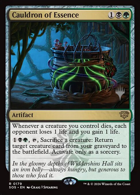 Cauldron of Essence highlighted card art
