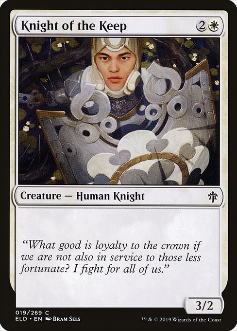 Knight of the Keep from Throne of Eldraine