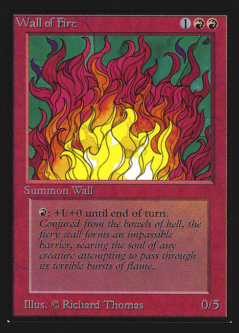 Wall of Fire from Intl. Collectors' Edition