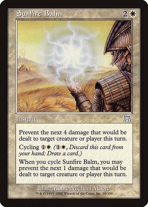 Sunfire Balm highlighted card art