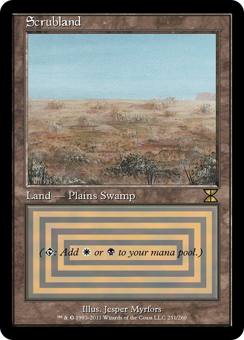 Scrubland from Masters Edition IV