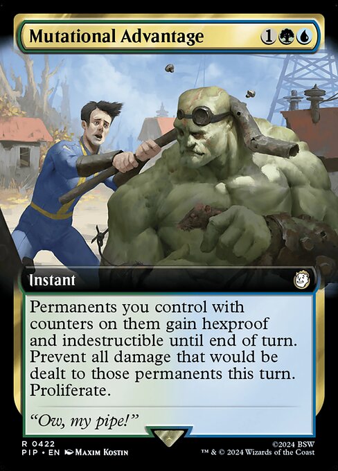 Mutational Advantage highlighted card art