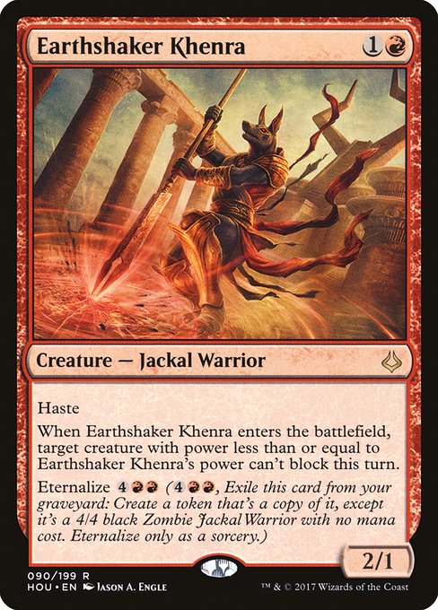 Earthshaker Khenra from Hour of Devastation