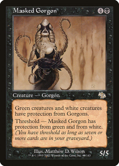 Masked Gorgon highlighted card art