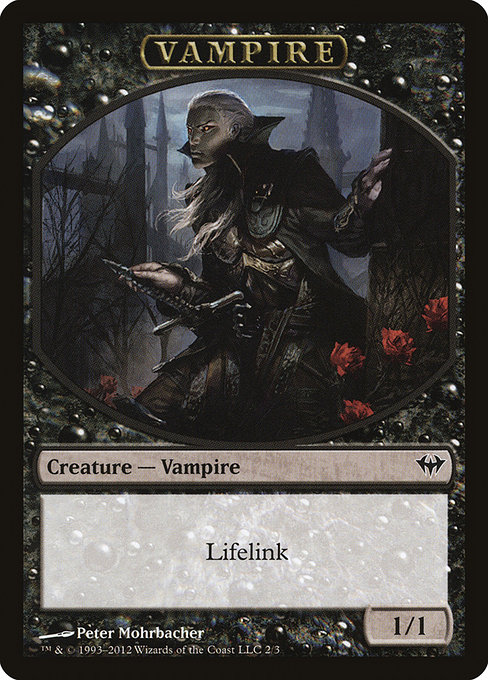 Vampire from Dark Ascension Tokens