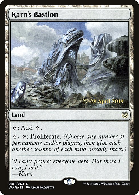 Karn's Bastion from War of the Spark Promos