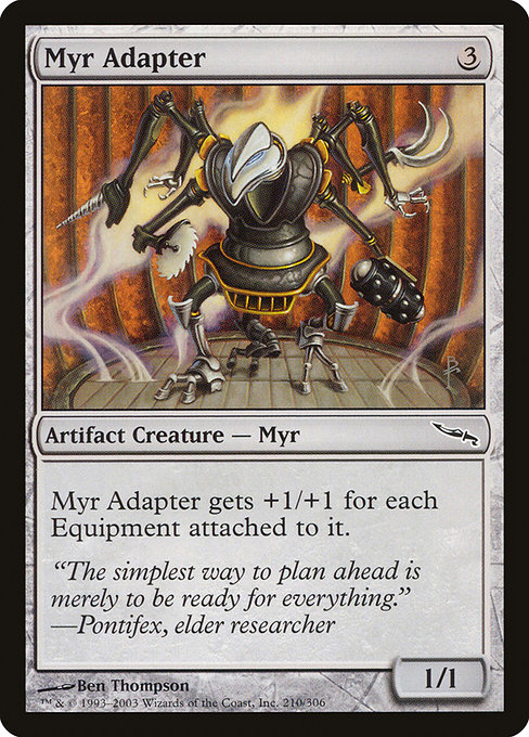 Myr Adapter highlighted card art