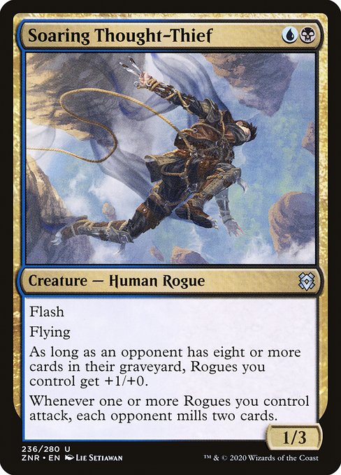 Soaring Thought-Thief highlighted card art