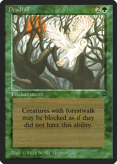 Deadfall highlighted card art