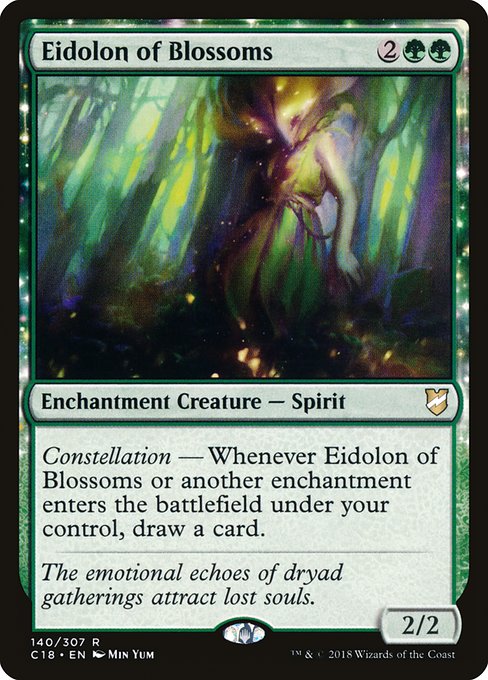 Eidolon of Blossoms from Commander 2018