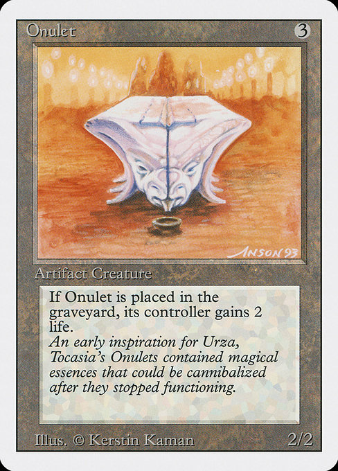 Onulet from Revised Edition