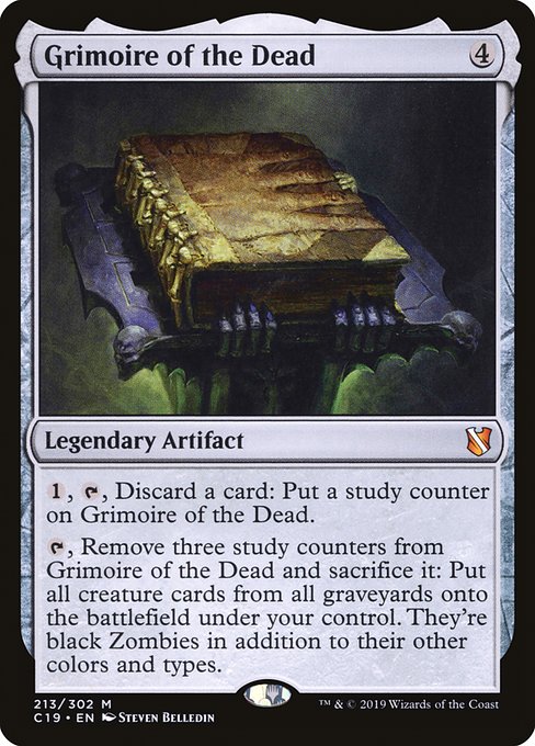 Grimoire of the Dead from Commander 2019