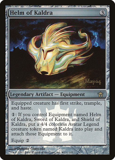 Helm of Kaldra from Fifth Dawn Promos
