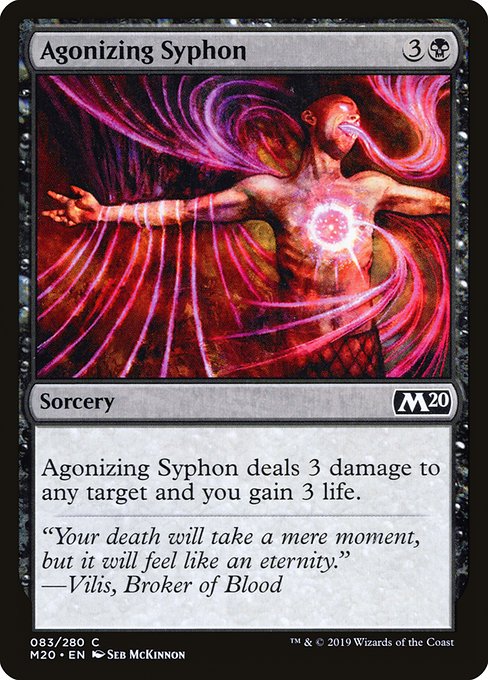 Agonizing Syphon from Core Set 2020