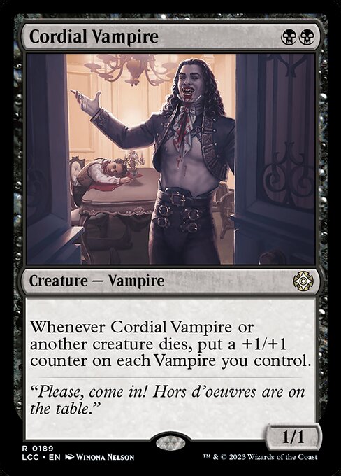 Cordial Vampire highlighted card art