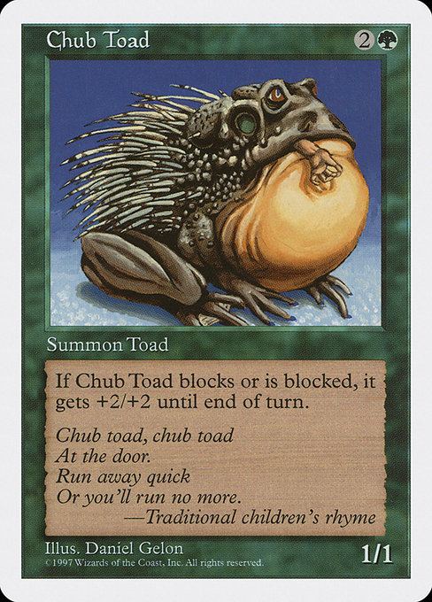 Chub Toad from Fifth Edition