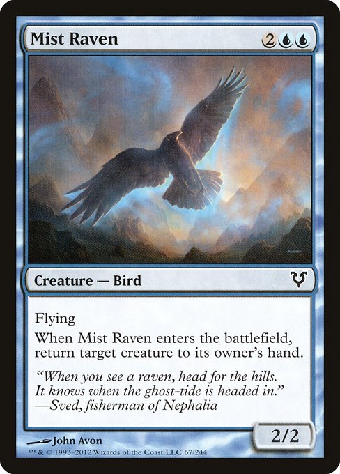 Mist Raven from Avacyn Restored