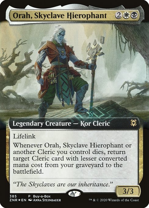 Orah, Skyclave Hierophant from Zendikar Rising