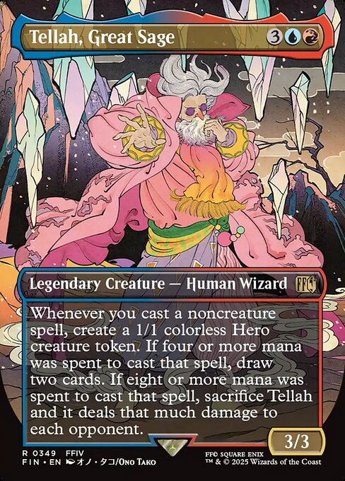 Tellah, Great Sage highlighted card art